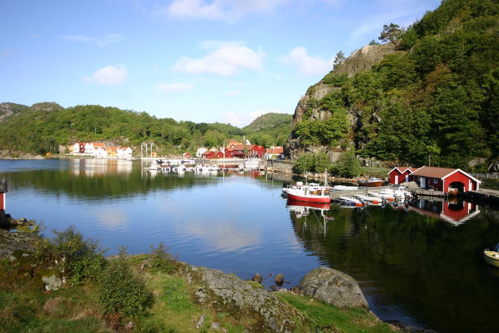 Bjornevag Ferie Otel Farsund Dış mekan fotoğraf