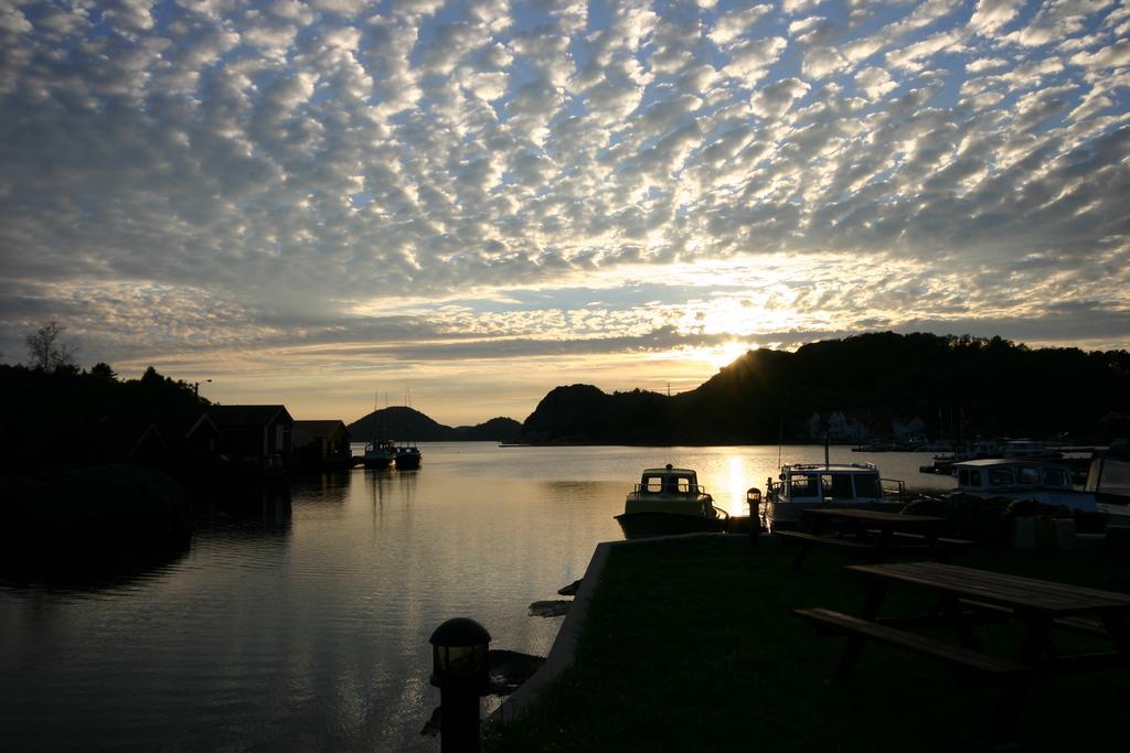 Bjornevag Ferie Otel Farsund Dış mekan fotoğraf