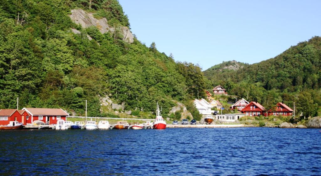 Bjornevag Ferie Otel Farsund Dış mekan fotoğraf